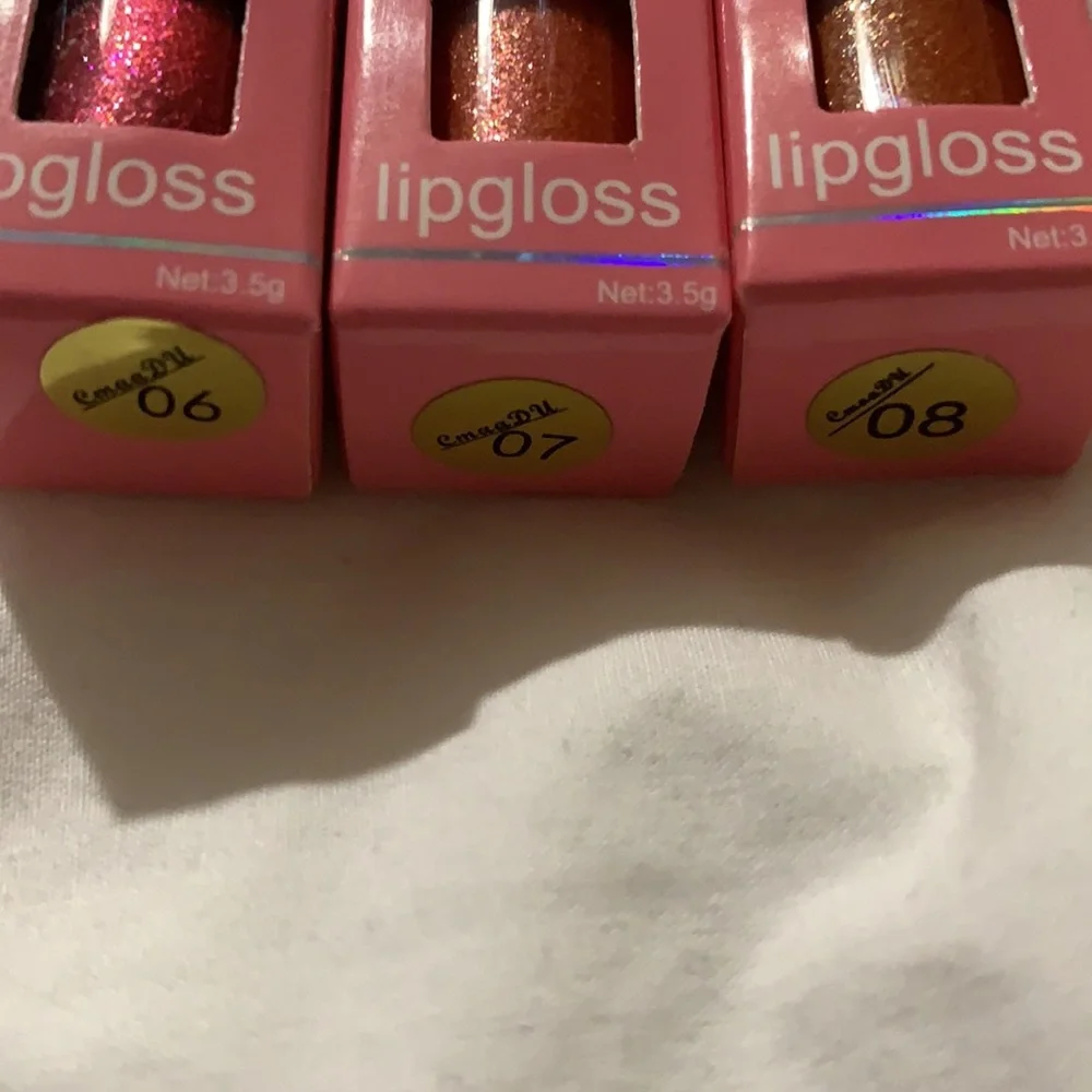 Pill Shaped Mini Lipglosses (set of 3)